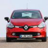 Die Aufnahme zeigt das Gesicht des Renault Clio