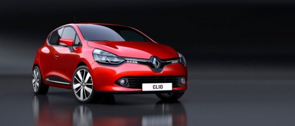 Die Frontpartie des Renault Clio