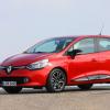 Front- und Seitenpartie des Renault Clio