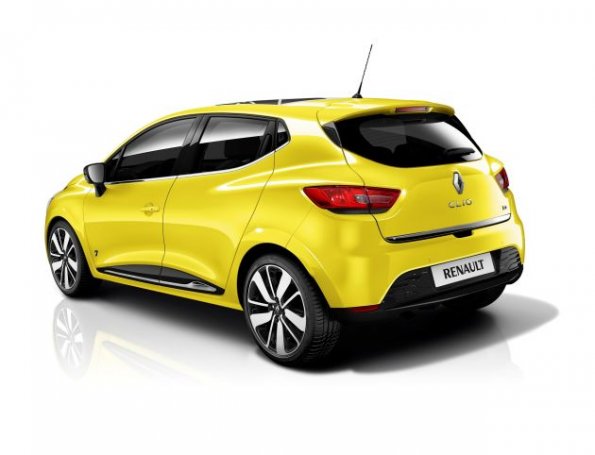 Die Heckpartie des Renault Clio 2012