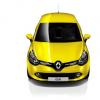 Ein Blick von vorn auf den Renault Clio 2012