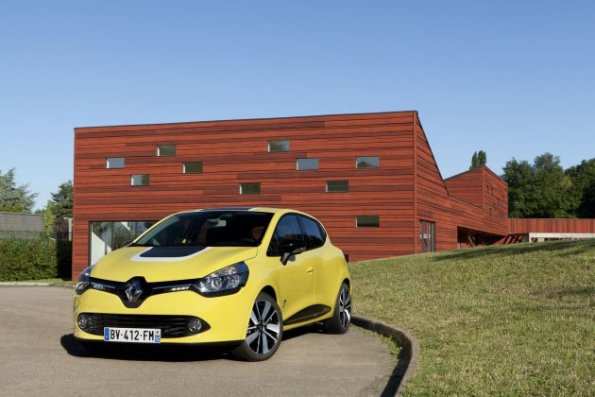 Die Frontpartie des Renault Clio 2012