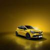 Die Front- und Seitenansicht des Renault Clio 2012