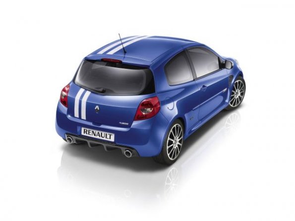 Heckansicht des Renault Clio Gordini R.S.