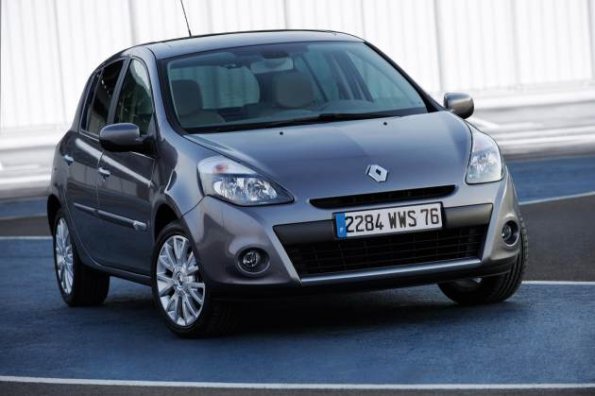 Frontaufnahme des Renault Clio