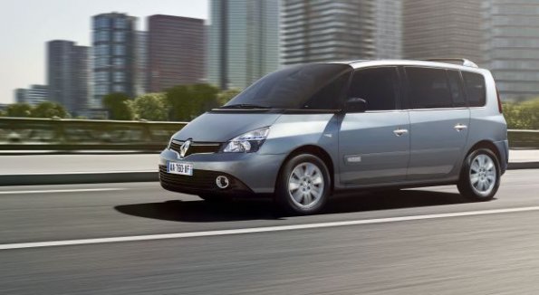 Die Front des Renault Espace 2012