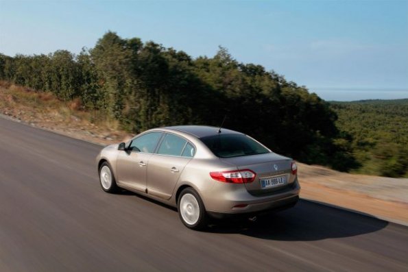 Außenaufnahme des Renault Fluence