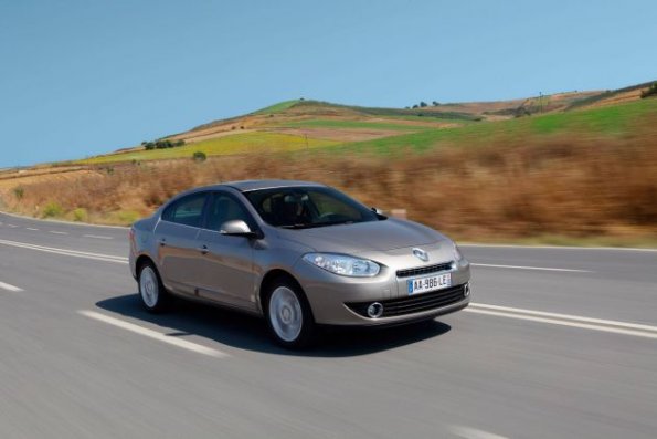 Die Frontpartie des Renault Fluence