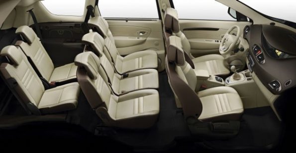 Die Sitzgelegenheiten im Renault Grand Scenic