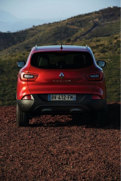 Das Heck des Renault Kadjar