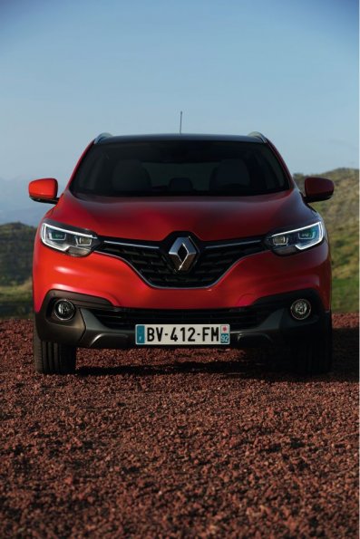 Fahrzeugfront des Renault Kadjar