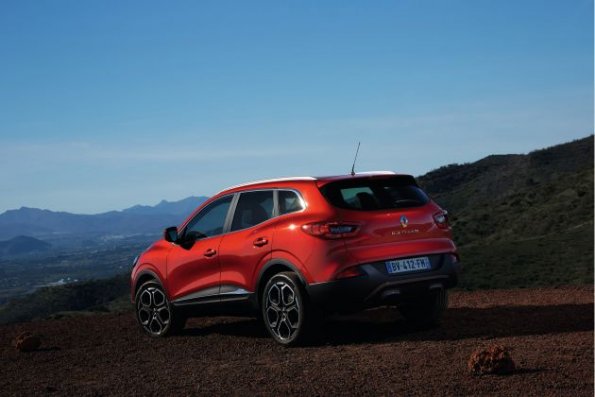 Heckpartie am Renault Kadjar