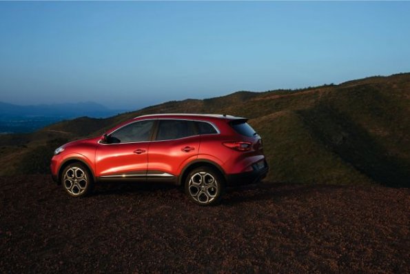 Seitenansicht des Renault Kadjar