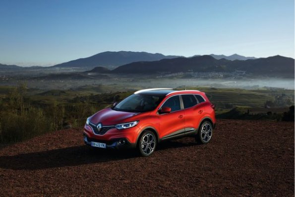 Außenaufnahme des Renault Kadjar