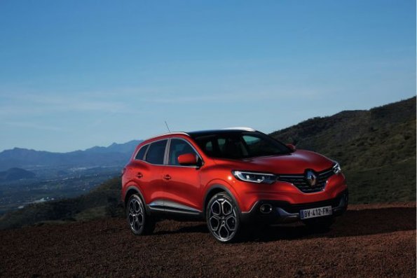 Frontpartie des Renault Kadjar