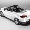 Das Renault Megane Coupe-Cabriolet mit ge&ouml;ffnetem Verdeck