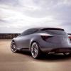 Heckansicht des Renault Megane Coupe Concept: Bullig, sportlich, futuristisch