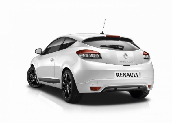 Die Heckpartie des Renault Mégane Coupé Monaco GP