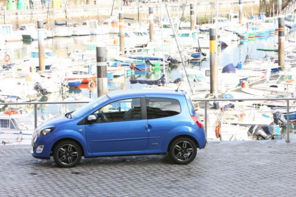 Seitenansicht des Renault Twingo 