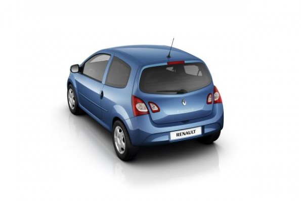 Heckpartie des Renault Twingo 