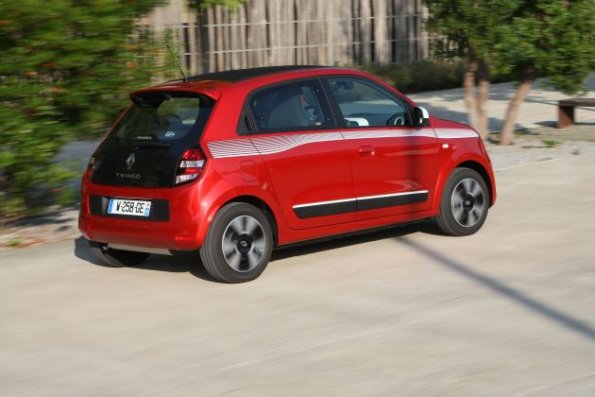 Seitenpartie des Renault Twingo 