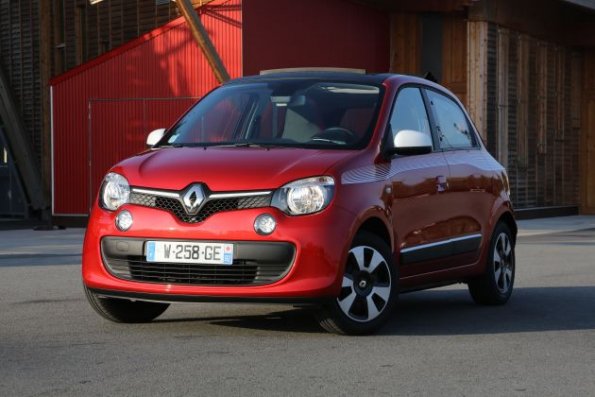 Frontansicht des Renault Twingo 