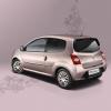 Die Heck- und Seitenpartie des Sondermodells Renault Twingo Miss Sixty