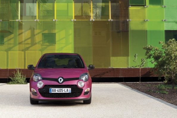 Die Frontansicht des Renault Twingo