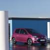 Front- und Seitenpartie des Renault Twingo