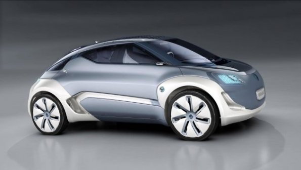 Der Renault Zoe Z.E. Concept im Profil