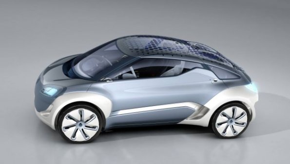 Seitenansicht des Renault Zoe Z.E. Concept