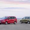 Der Seat Alhambra in unterschiedlichen Farben