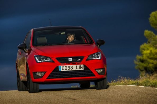 Frontpartie des Seat Ibiza Cupra