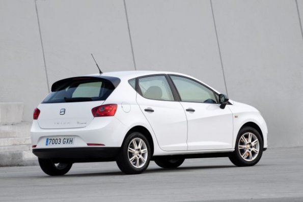 Heck- und Seitenpartie des Seat Ibiza ST