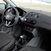 Die Armaturentafel im Seat Ibiza ST