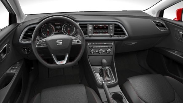 Die Armaturen im Seat Leon