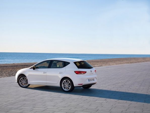 Seitenansicht des Seat Leon