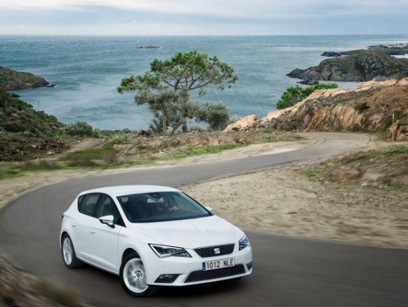 Die Frontpartie des Seat Leon