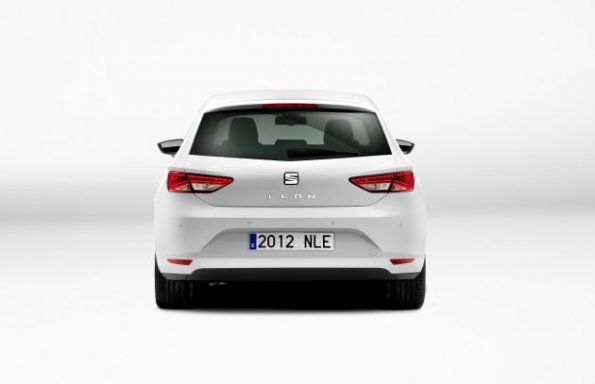 Das Heck am Seat Leon