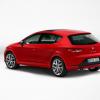 Die Heck- und Seitenpartie des Seat Leon