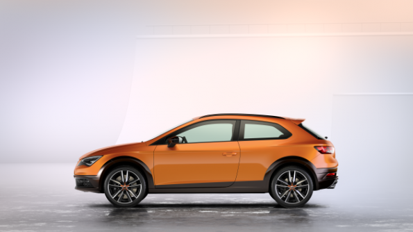 Silhouette des Seat Leon Cross Sport