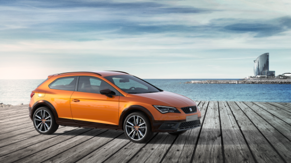 Seitenpartie des Seat Leon Cross Sport