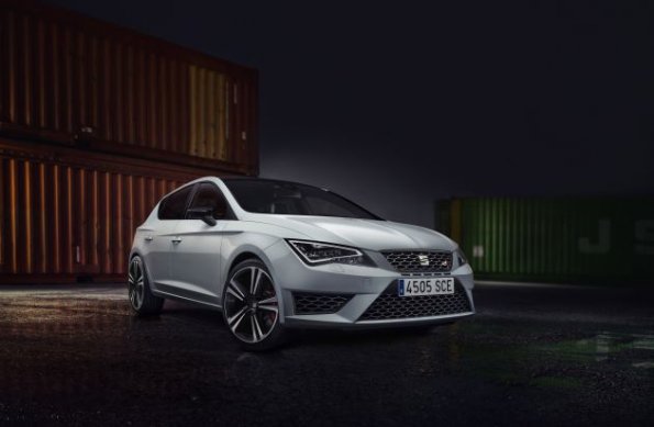 Die Frontpartie des Seat Leon Cupra