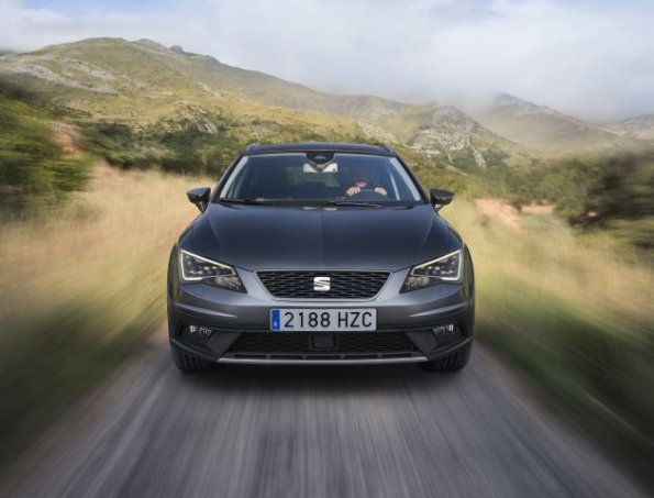 Frontansicht des Seat Leon Xperience 