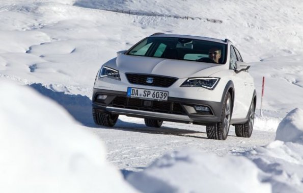 Frontpartie des Seat Leon Xperience