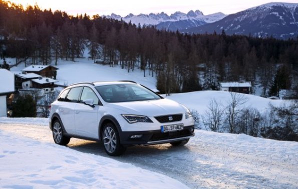 Frontansicht des Seat Leon Xperience