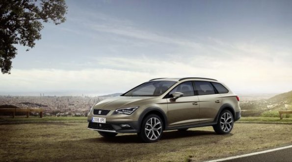 Frontpartie des Seat Leon Xperience