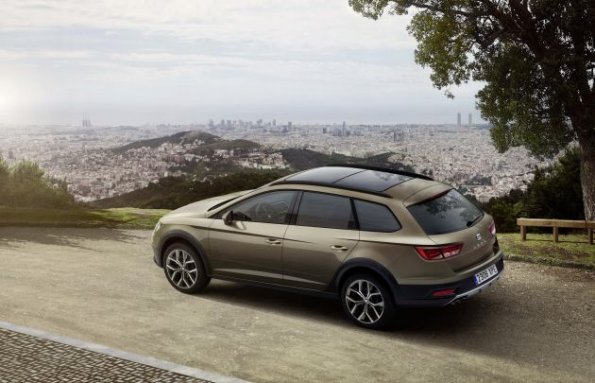 Seitenpartie des Seat Leon Xperience