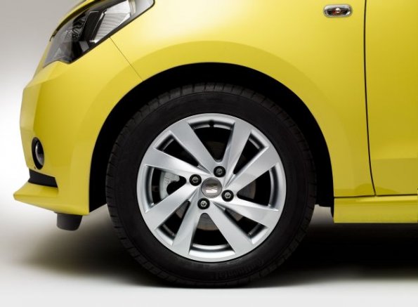 Detailaufnahme des Seat Mii