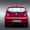 Das Heck des Seat Mii